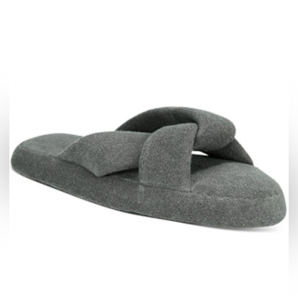 JENNI Terry Cloth Crossband Slide Slippers